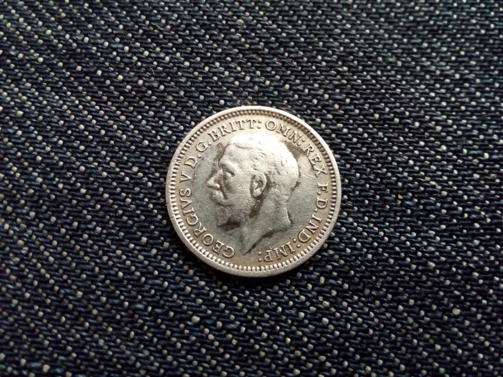 Anglia V. György .500 ezüst 3 Pence 1936