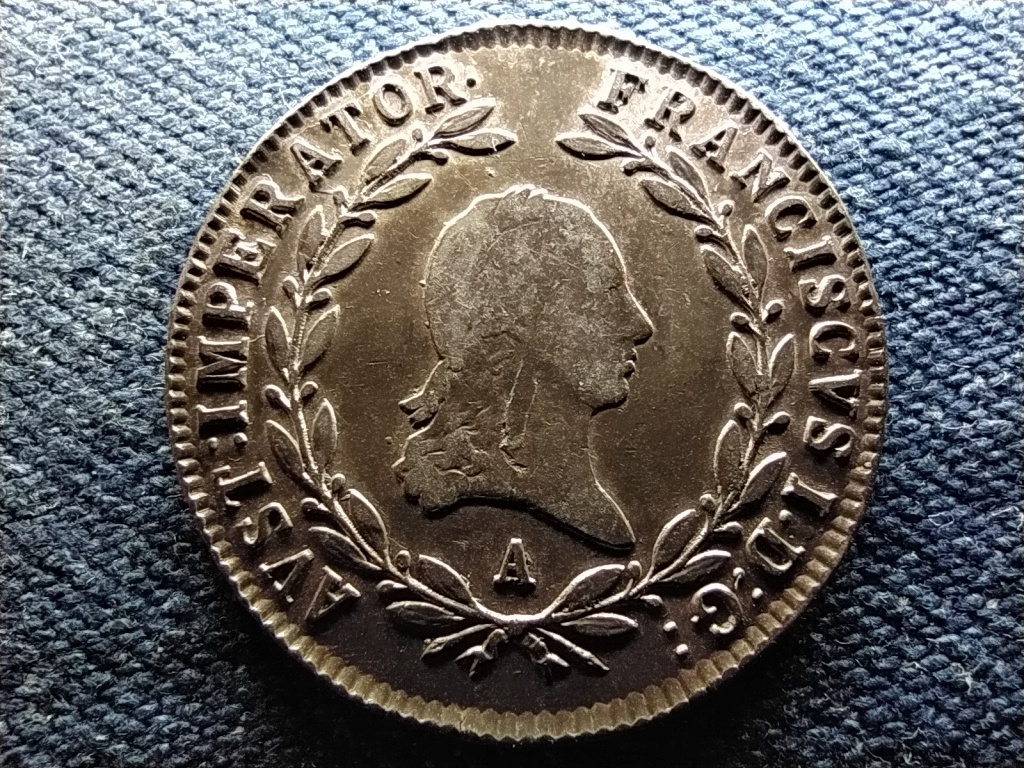 Ausztria II. Ferenc .583 ezüst 20 Krajcár 1815 A