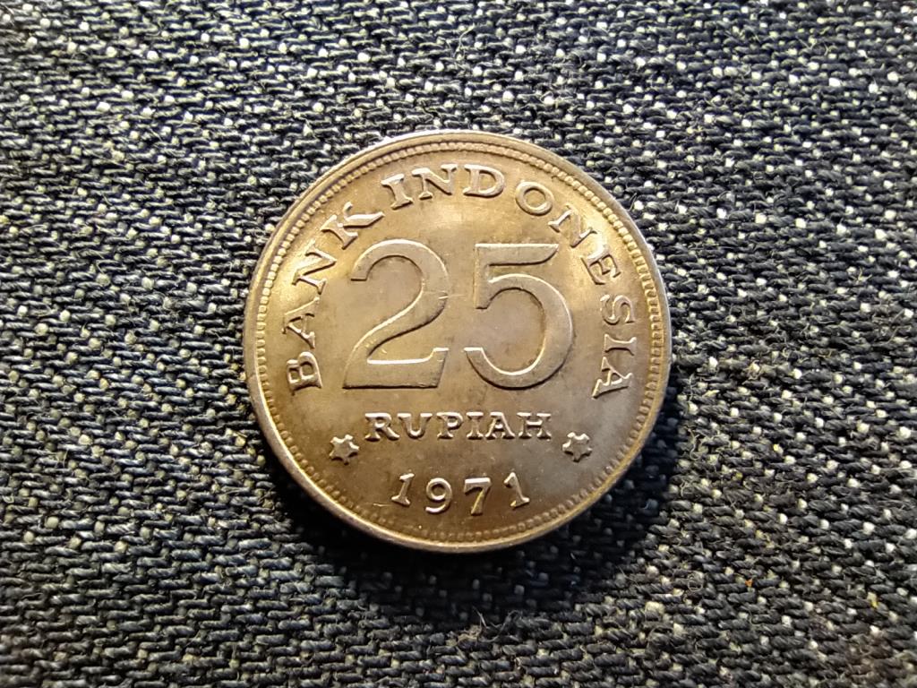 Indonézia 25 rúpia 1971 