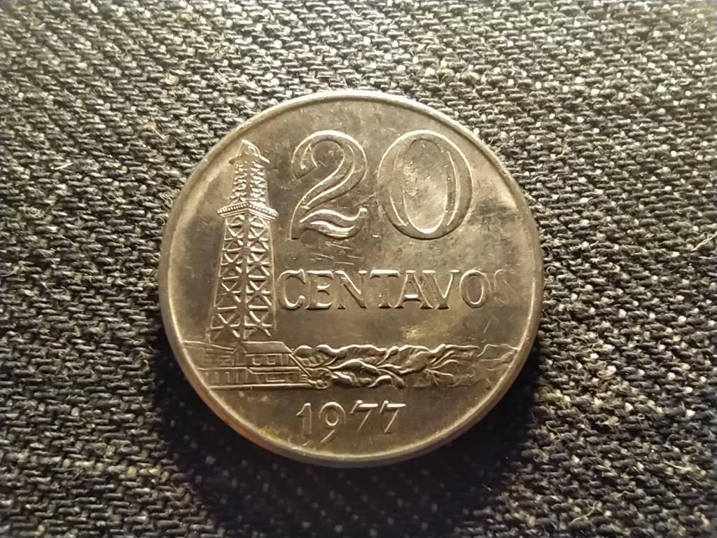 Brazília 20 centavó 1977