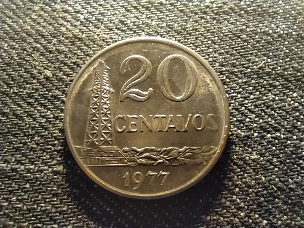 Brazília 20 centavó 1977