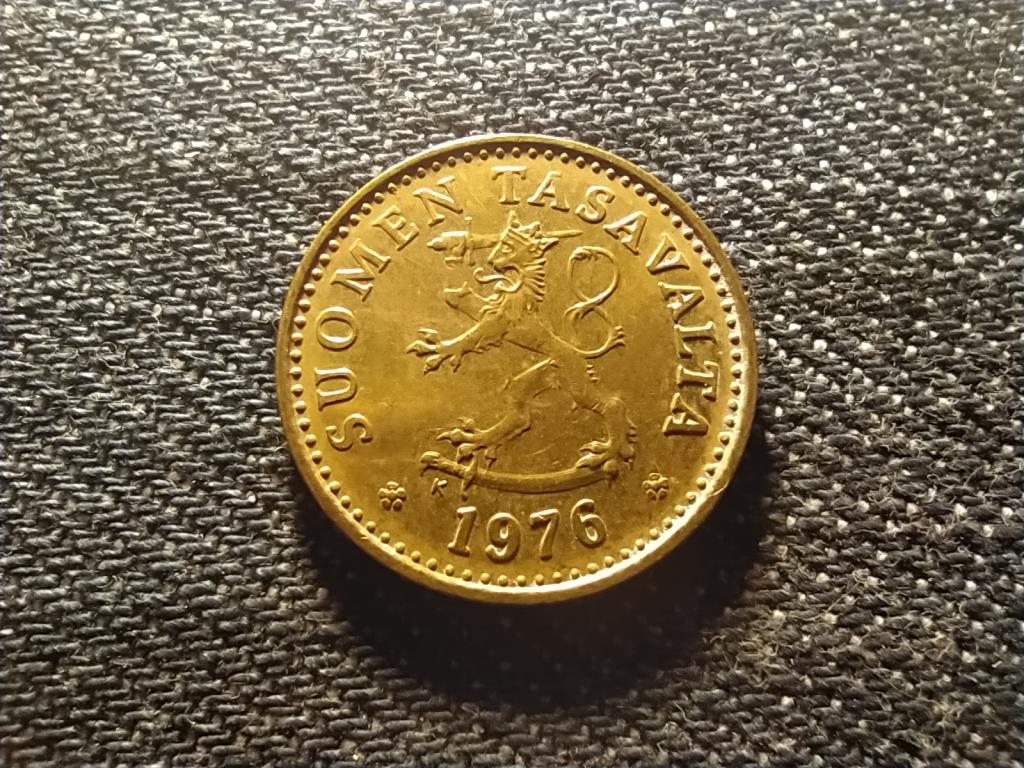 Finnország oroszlán 10 penni 1976 K