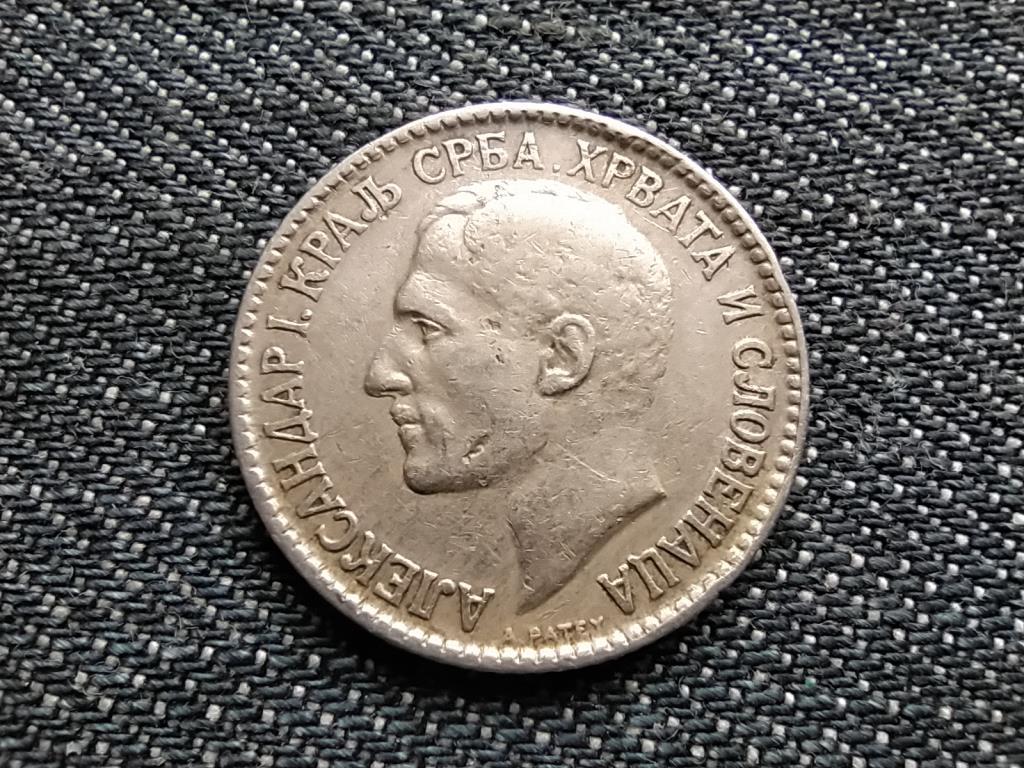 Jugoszlávia I. Sándor (1921-1934) 1 Dínár 1925 Bruxelles Mint