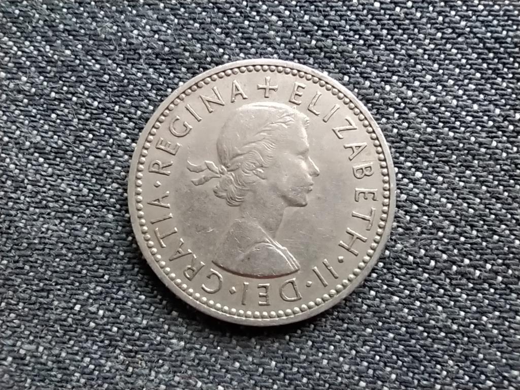 Anglia II. Erzsébet (1952-) 1 Shilling 1955