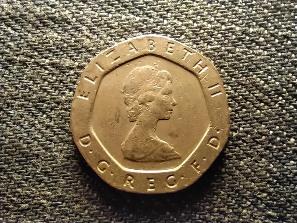 Anglia II. Erzsébet (1952-) 20 Penny 1982