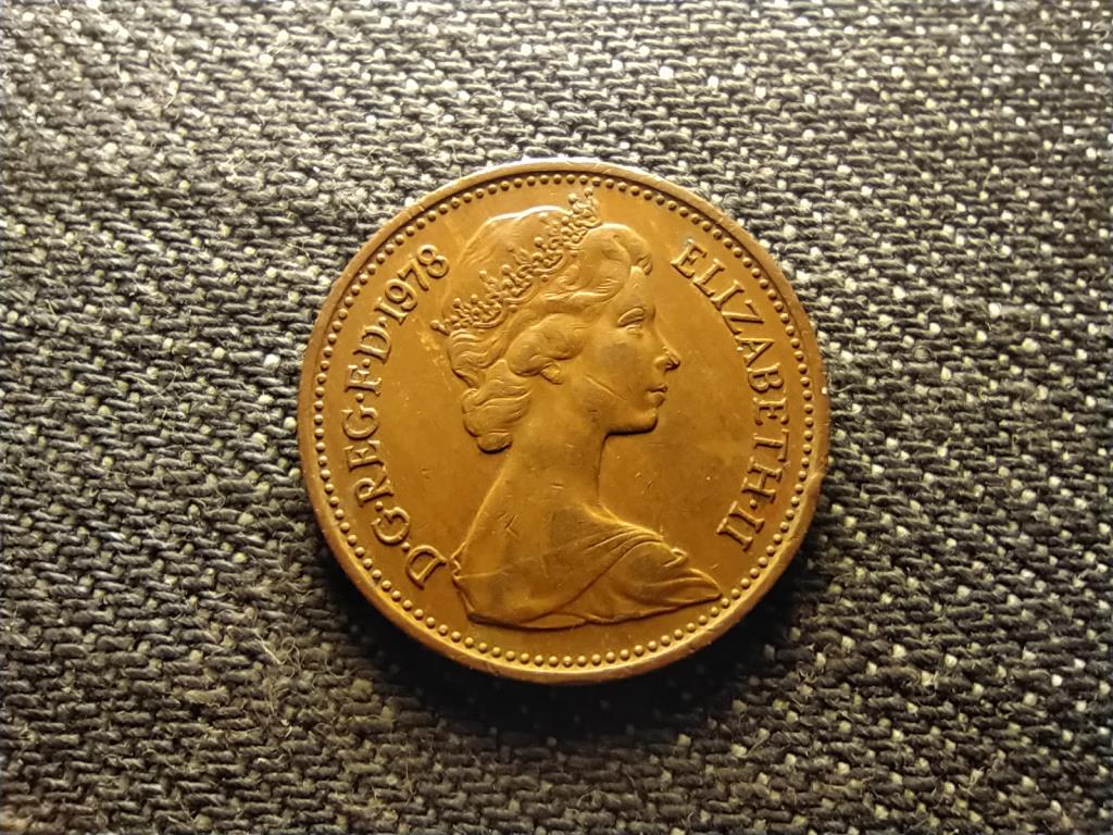 Anglia II. Erzsébet (1952-) 1 Penny 1978 