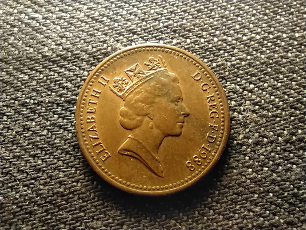 Anglia II. Erzsébet (1952-) 1 Penny 1988