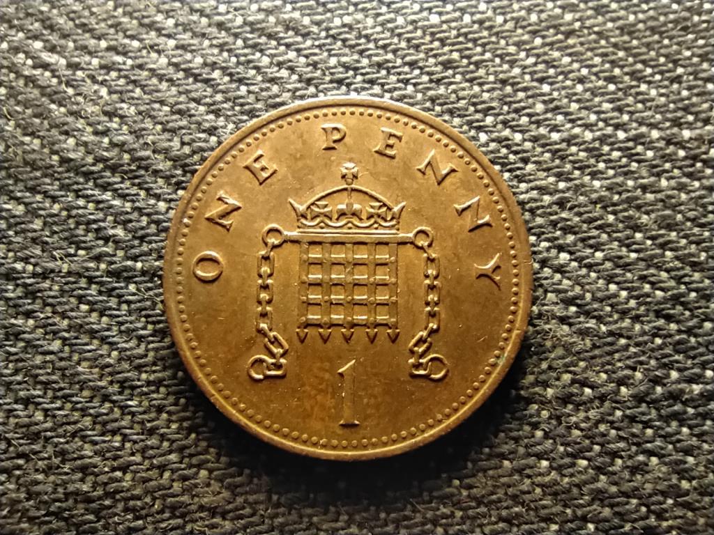 Anglia II. Erzsébet (1952-) 1 Penny 1988