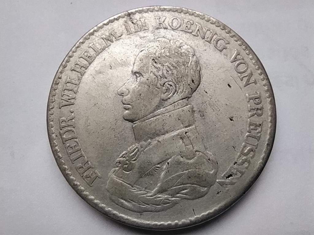Poroszország III. Frigyes Vilmos (1797-1840) .750 Ezüst 1 Tallér 1817 A