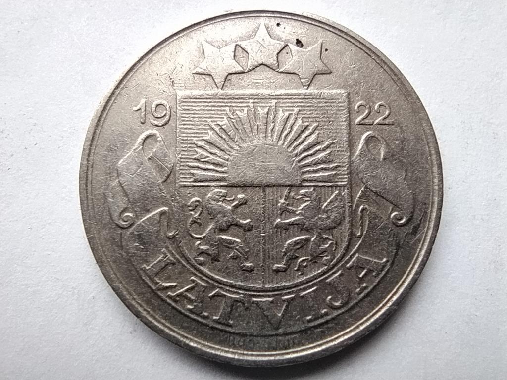 Lettország 10 santim 1922