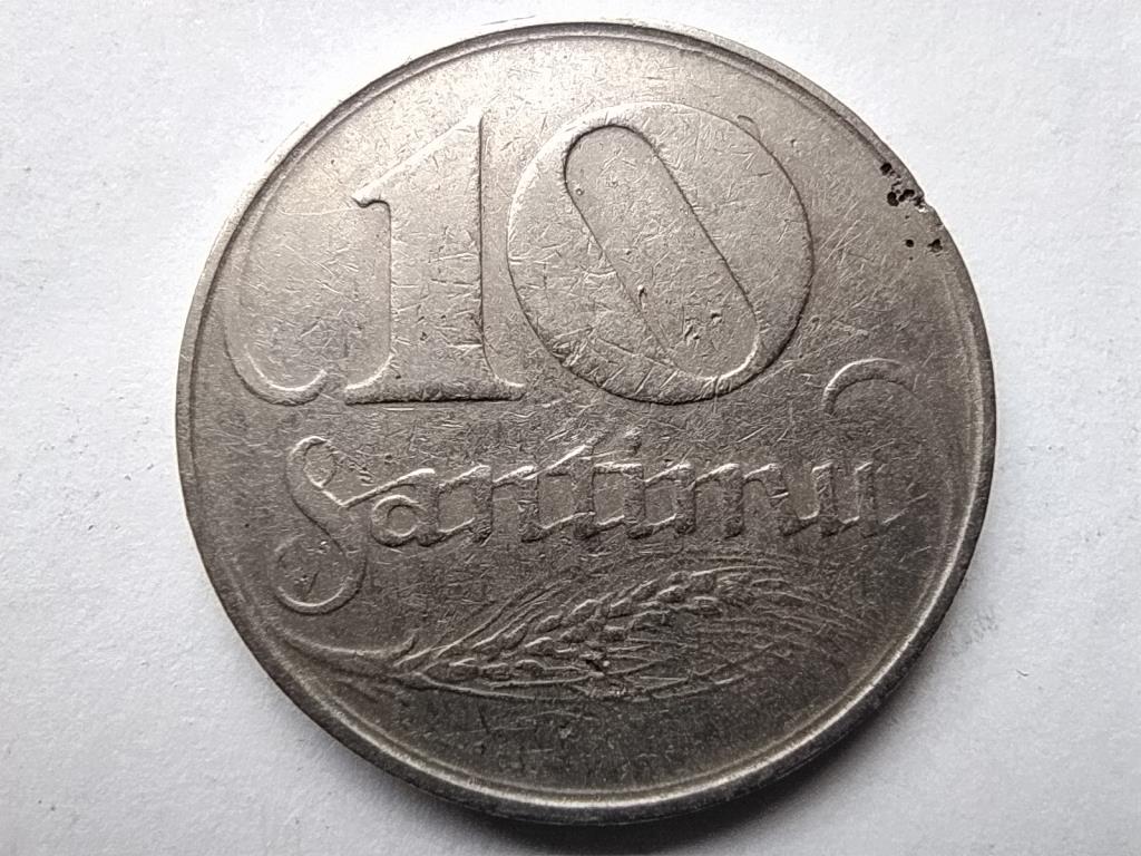 Lettország 10 santim 1922
