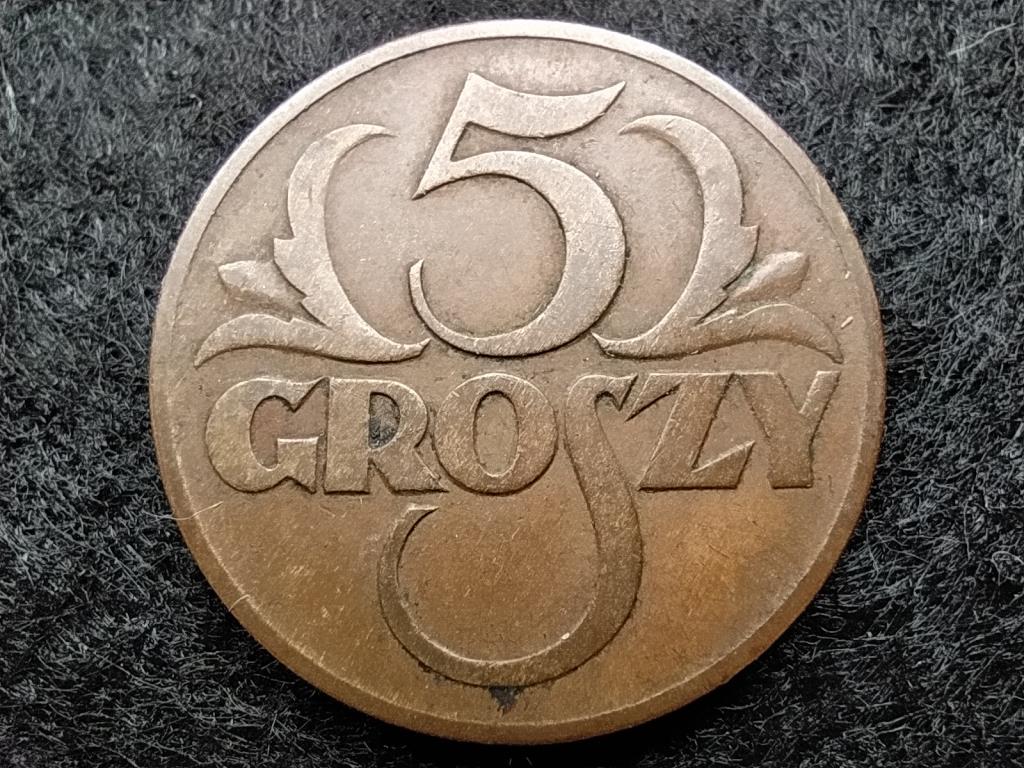 Lengyelország 5 groszy 1935 W
