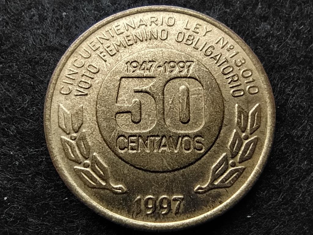 Argentína Szövetségi tartomány (1861-) 50 Centavo 1997