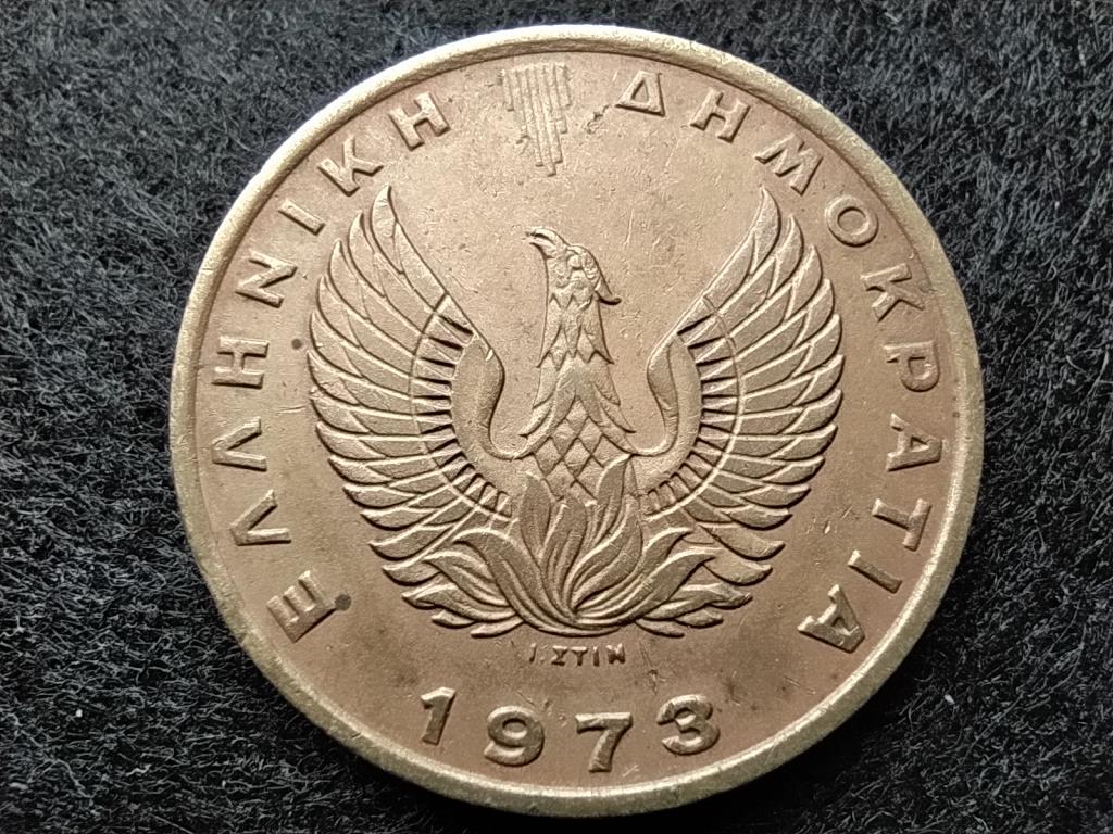 Görögország Katonai rezsim (1967-1974) bagoly 2 drachma 1973