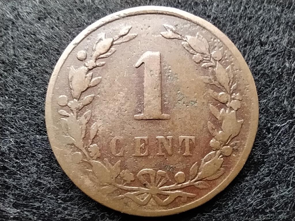 Hollandia I. Vilma (1890-1940, 1945-1948) 1 Cent 1878