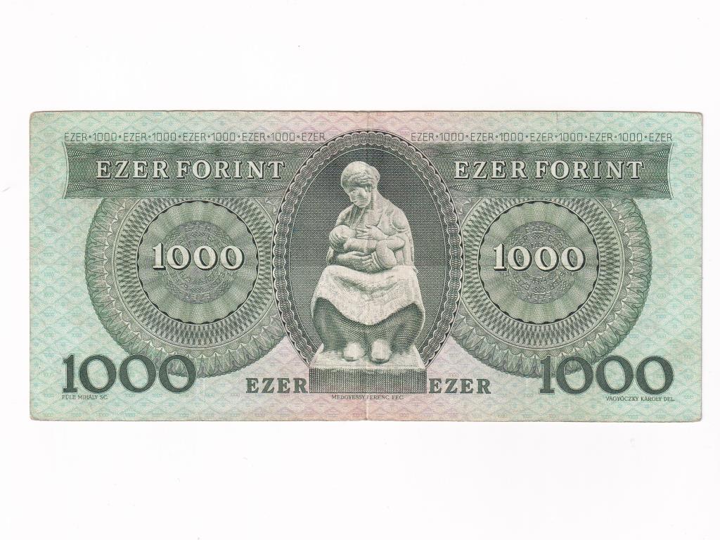 Népköztársaság (1949-1989) 1000 Forint bankjegy 1983