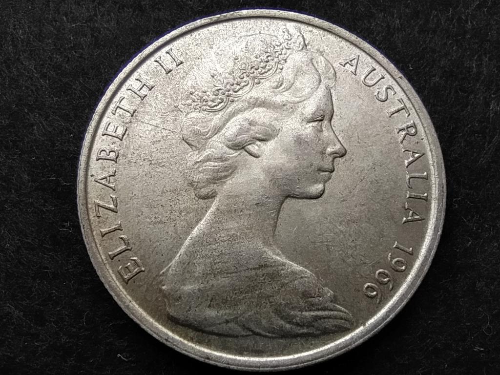 Ausztrália II. Erzsébet (1952-2022) .800 50 Cent 1966