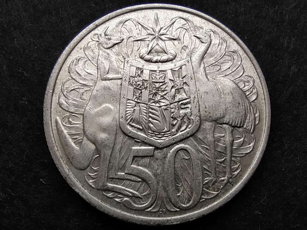 Ausztrália II. Erzsébet (1952-2022) .800 50 Cent 1966