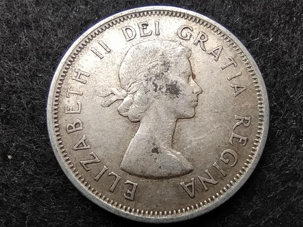 Kanada II. Erzsébet .800 ezüst 25 Cent 1962