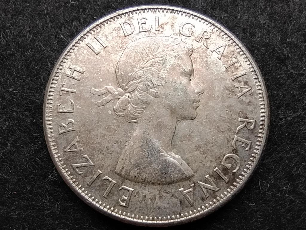 Kanada II. Erzsébet .800 ezüst 50 Cent 1959