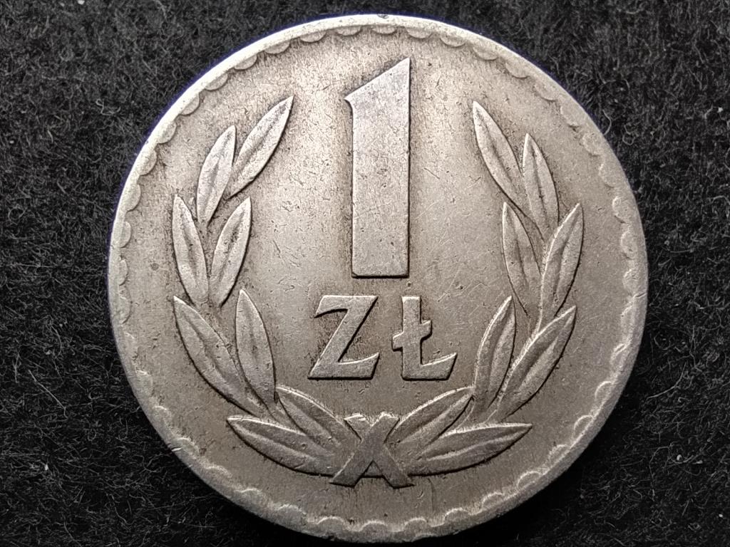 Lengyelország Második Köztársaság (1944-1952) 1 Zloty réz-nikkel 1949