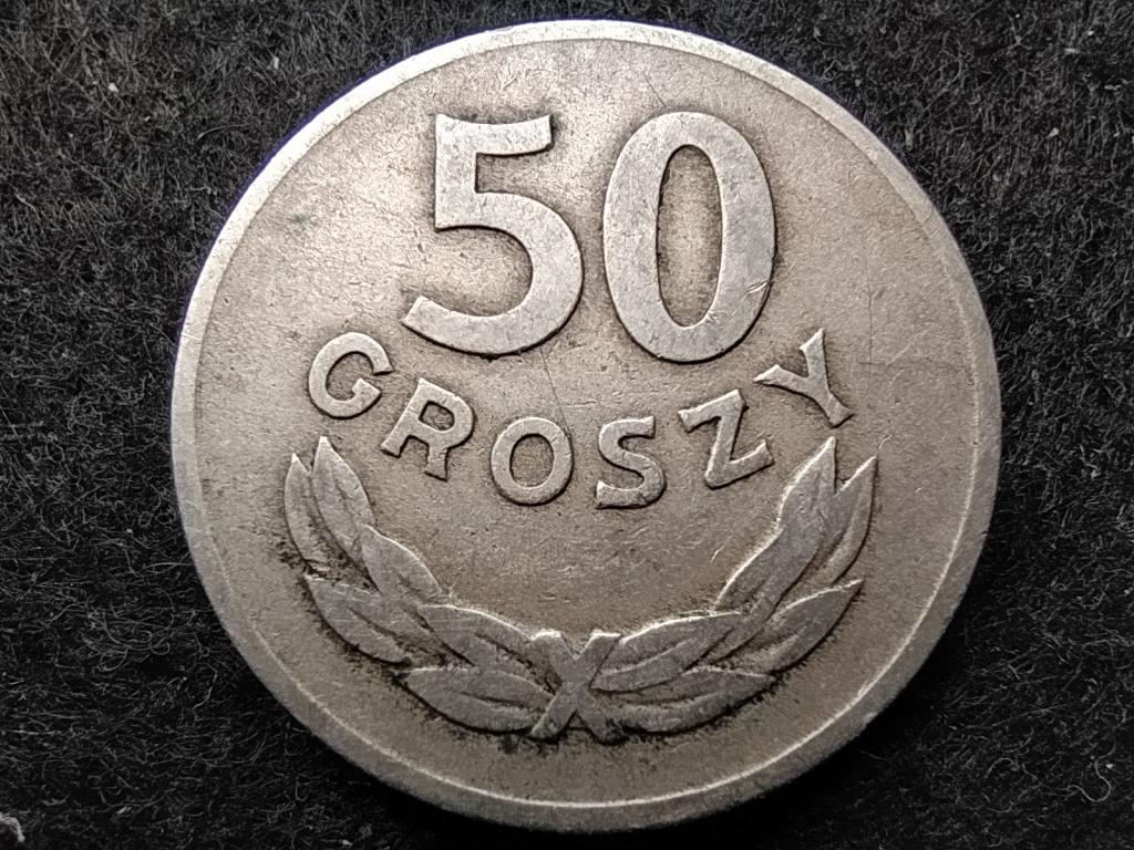 Lengyelország Második Köztársaság (1944-1952) 50 groszy réz-nikkel 1949