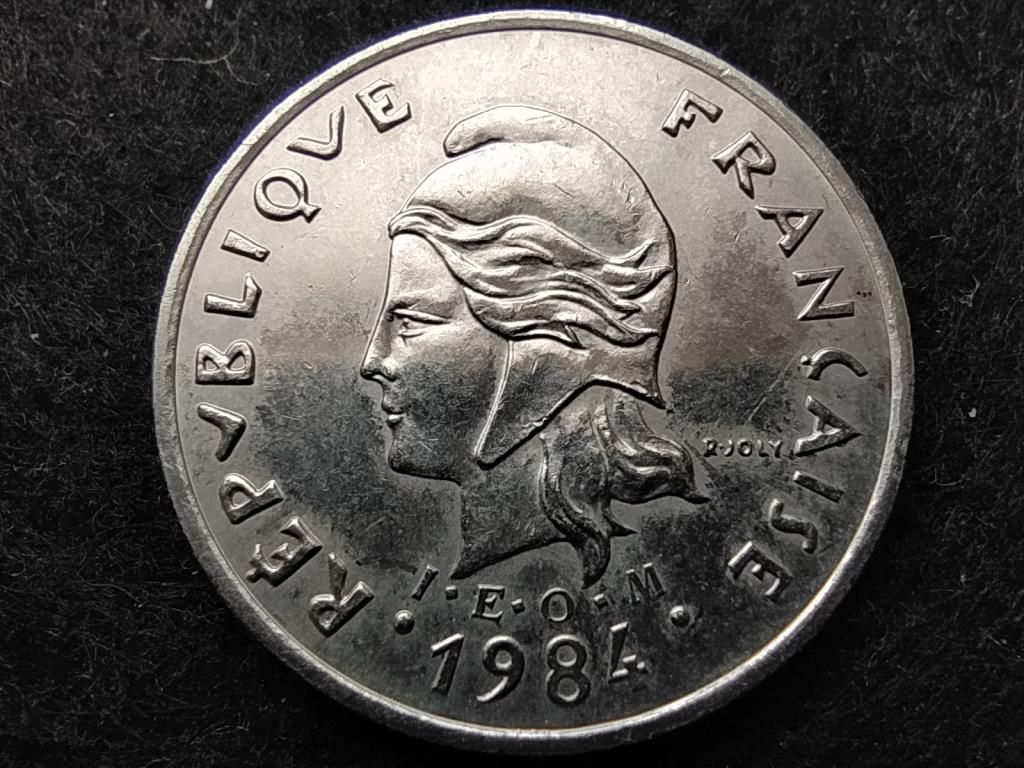 Francia Polinézia 10 frank 1984