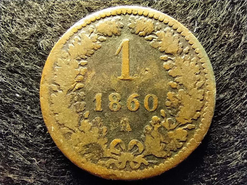 Ausztria Ferenc József 1 Krajcár 1860 A
