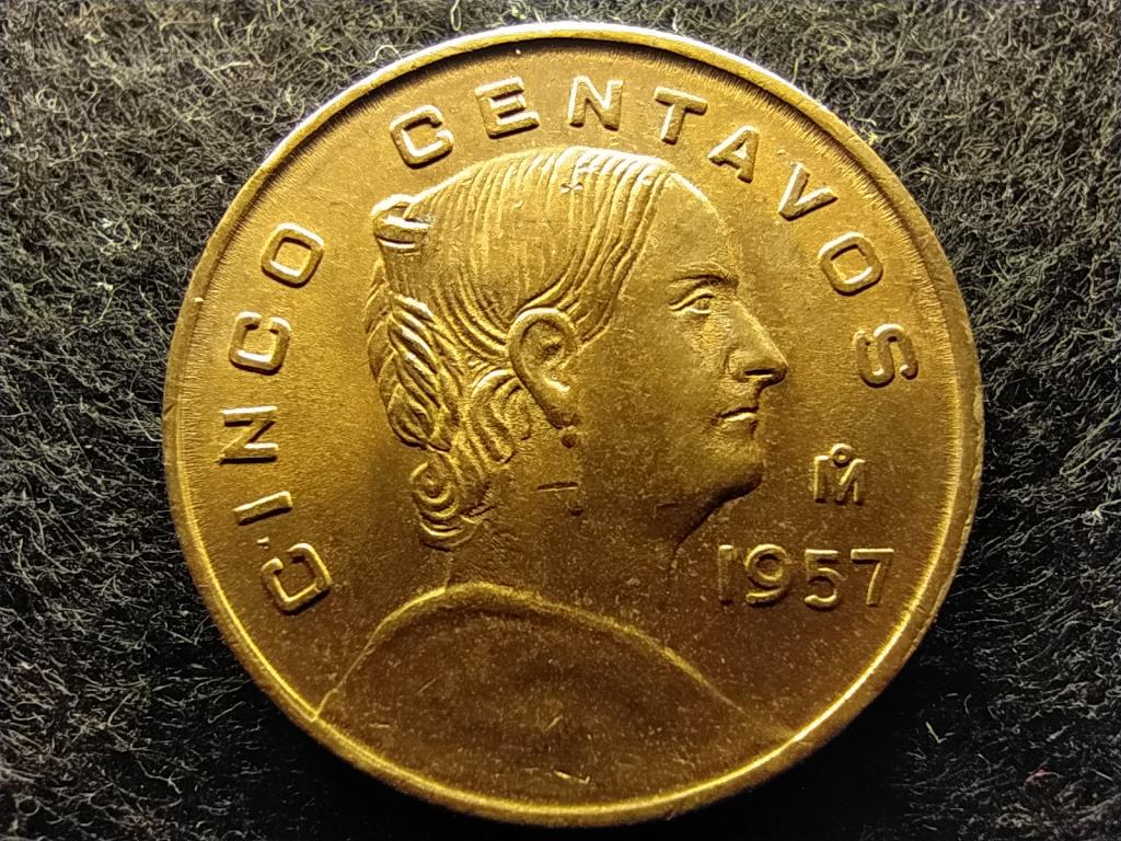 Mexikó 5 Centavos 1957 Mo