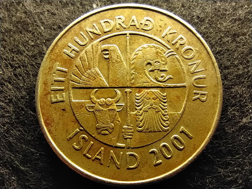 Izland 100 Korona 2001