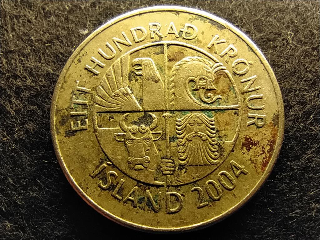 Izland 100 Korona 2004