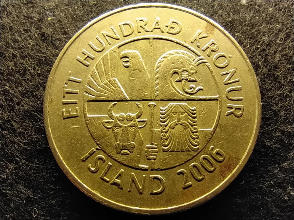 Izland 100 Korona 2006