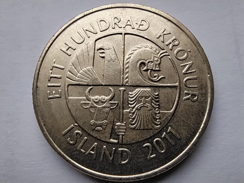Izland 100 Korona 2011
