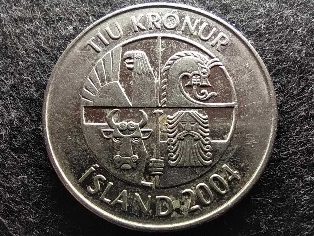 Izland 10 Korona 2004