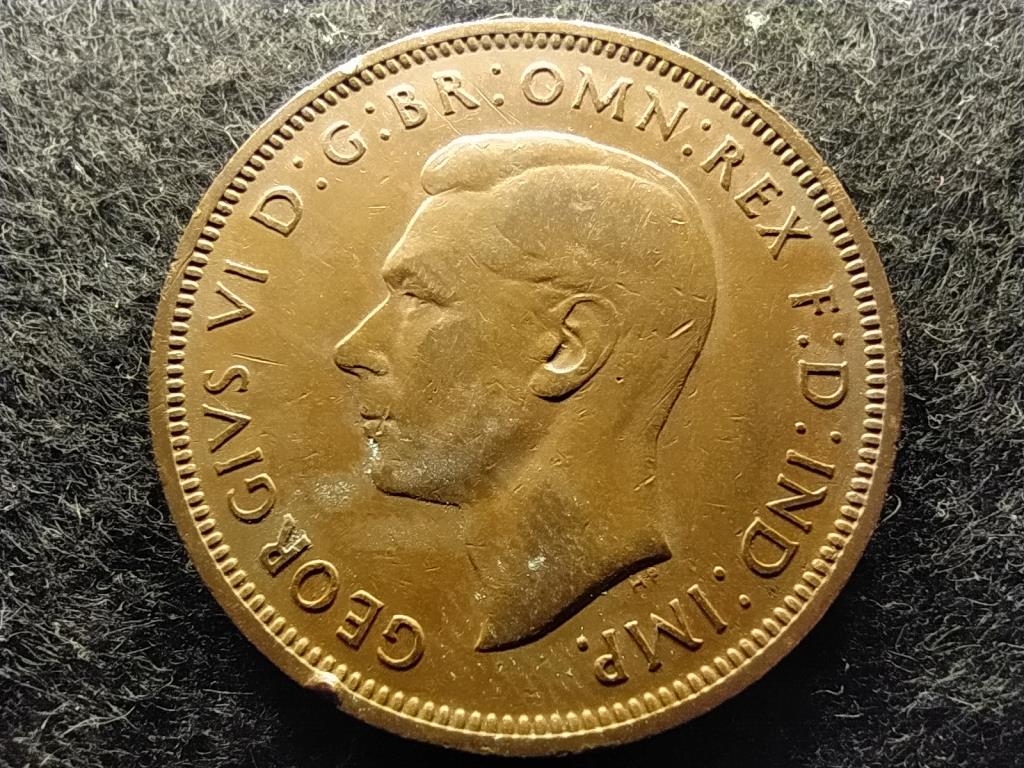 Anglia VI. György (1936-1952) 1/2 Penny 1948