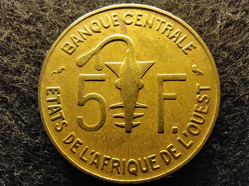 Nyugat-Afrikai Államok 5 Frank 1970