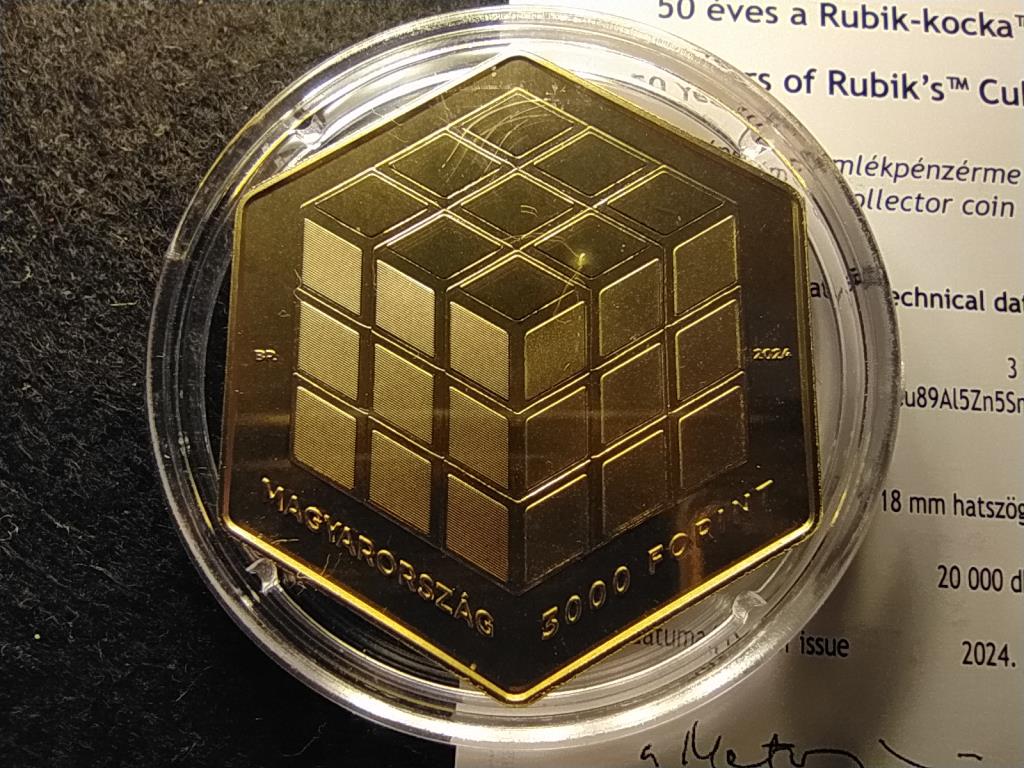 Magyarország Rubik-kocka 3000 Forint 2024 BP PL