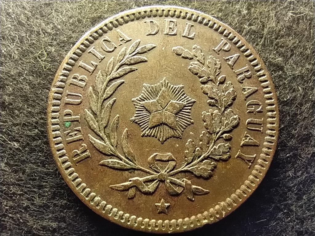 Paraguay 2 centesimo 1870