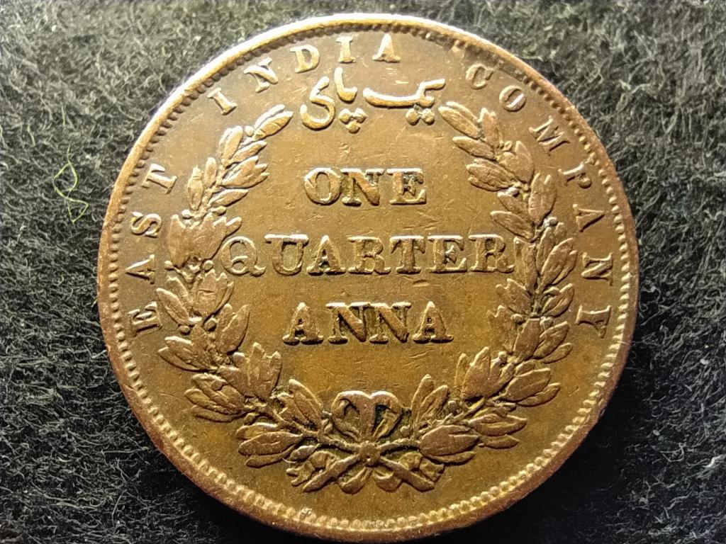 Brit India Viktória (1837-1901) 1/4 Anna 1857