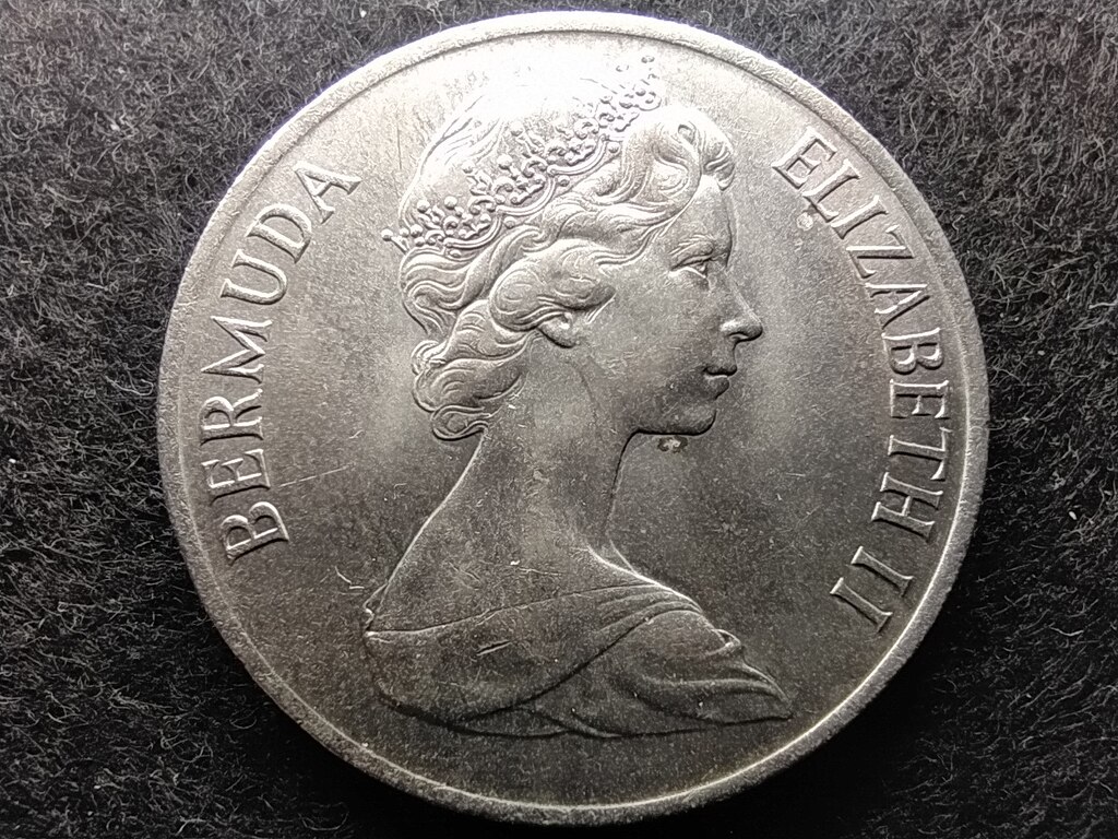 Bermuda II. Erzsébet (1952-1961) 50 Cent 1970