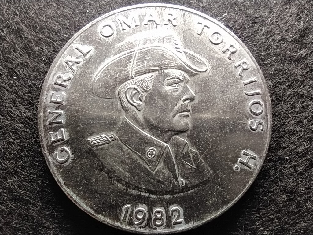 Panama Torrijos tábornok 1 Balboa 1982