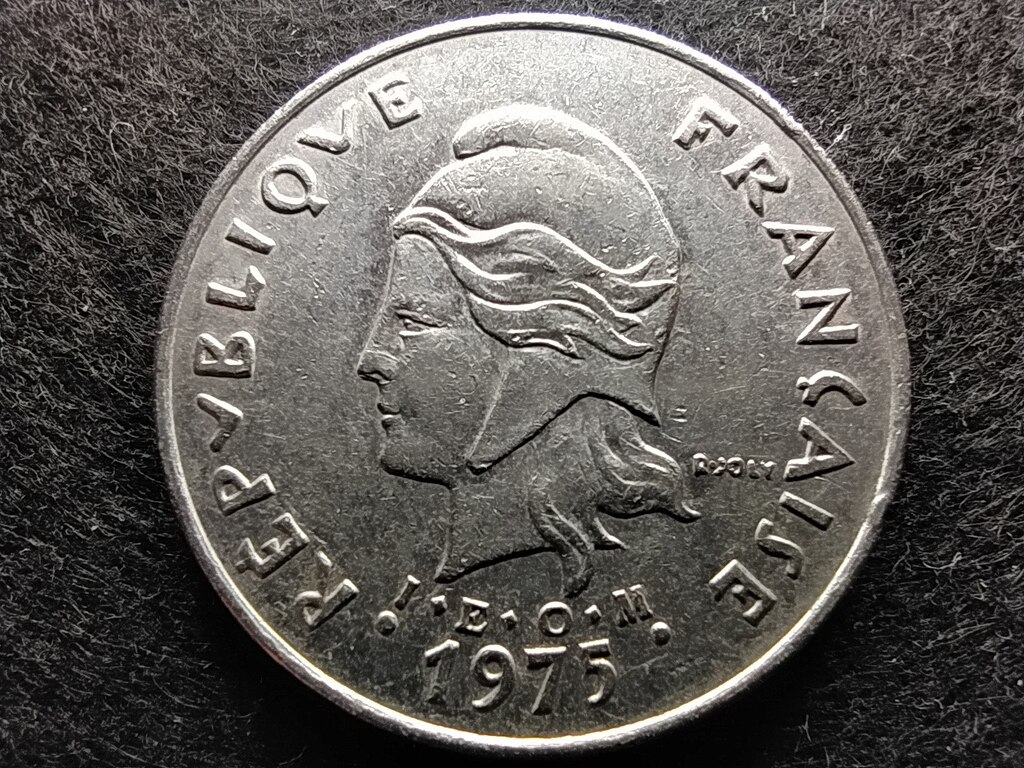 Francia Polinézia 50 frank 1975