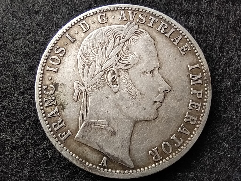 Ausztria Ferenc József .900 ezüst 1 Florin 1862 A