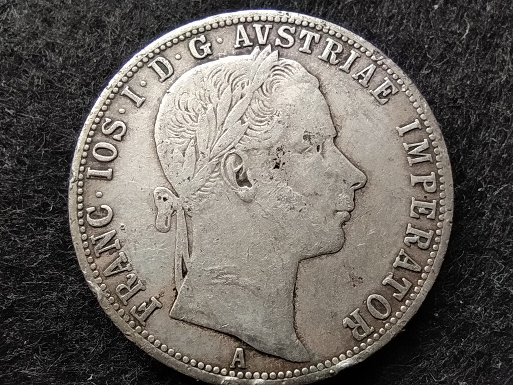 Ausztria Ferenc József .900 ezüst 1 Florin 1860 A