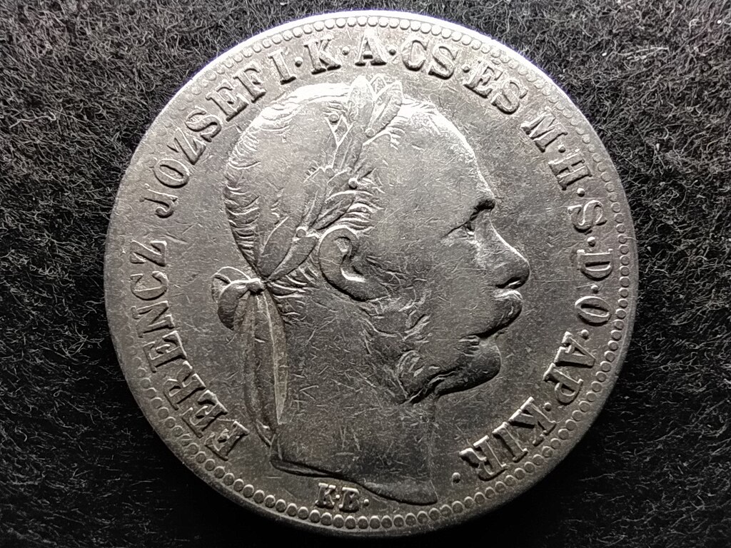 Magyarország I. Ferenc József (1848-1916) .900 Ezüst 1 Forint 1886 KB