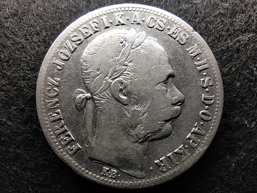 Magyarország I. Ferenc József (1848-1916) .900 Ezüst 1 Forint 1883 KB