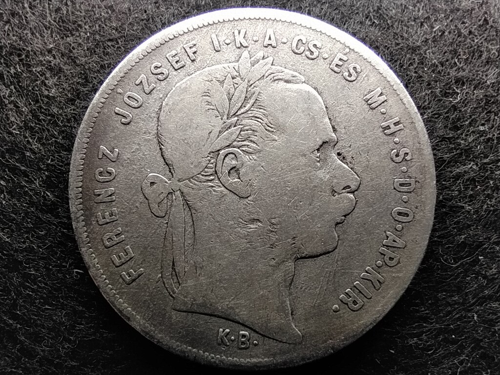 Osztrák-Magyar Forint .900 ezüst 1 Forint 1879 KB