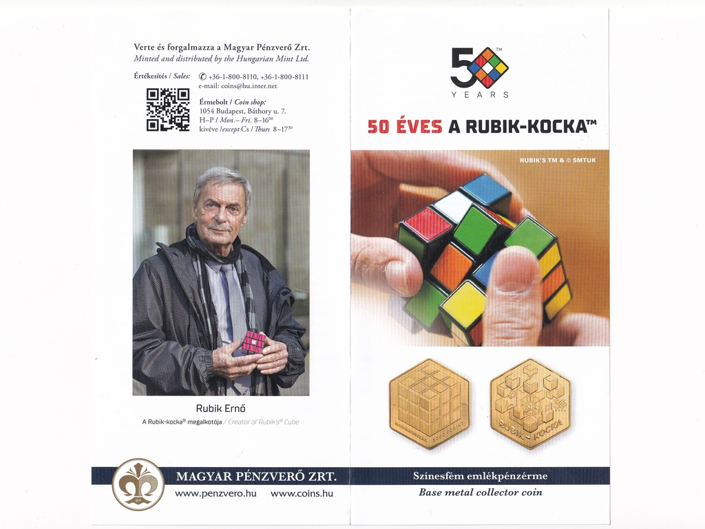 Magyarország Rubik-kocka 3000 Forint 2024 Prospektus