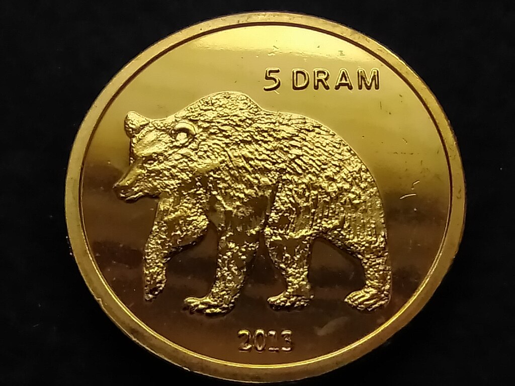 Hegyi-Karabah Köztársaság Medve 5 dram 2013