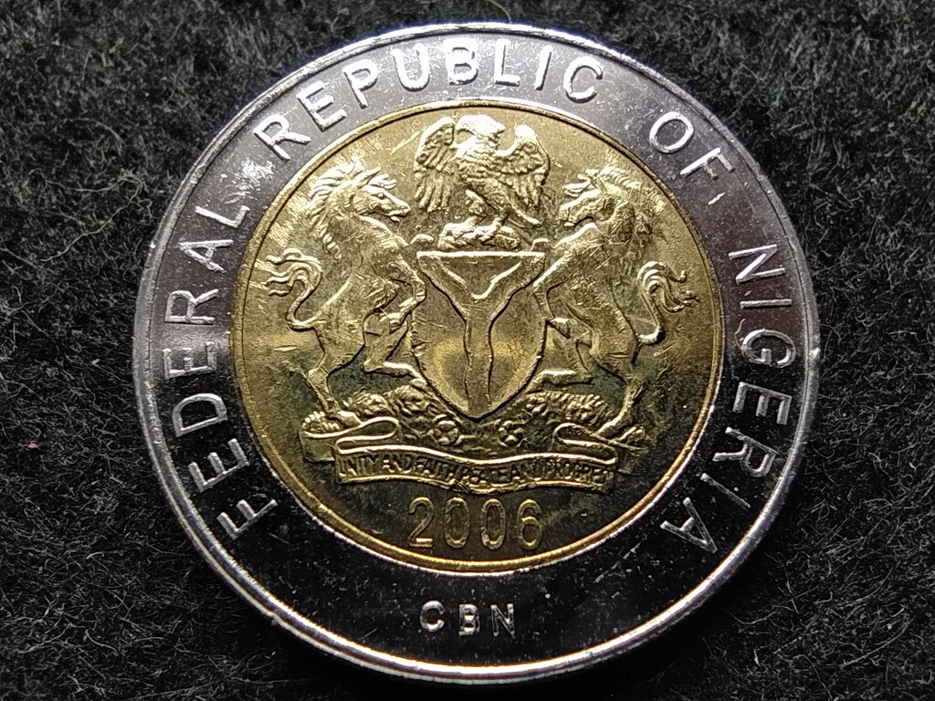 Nigéria Szövetségi Köztársaság (1959-) 1 Naira 2006